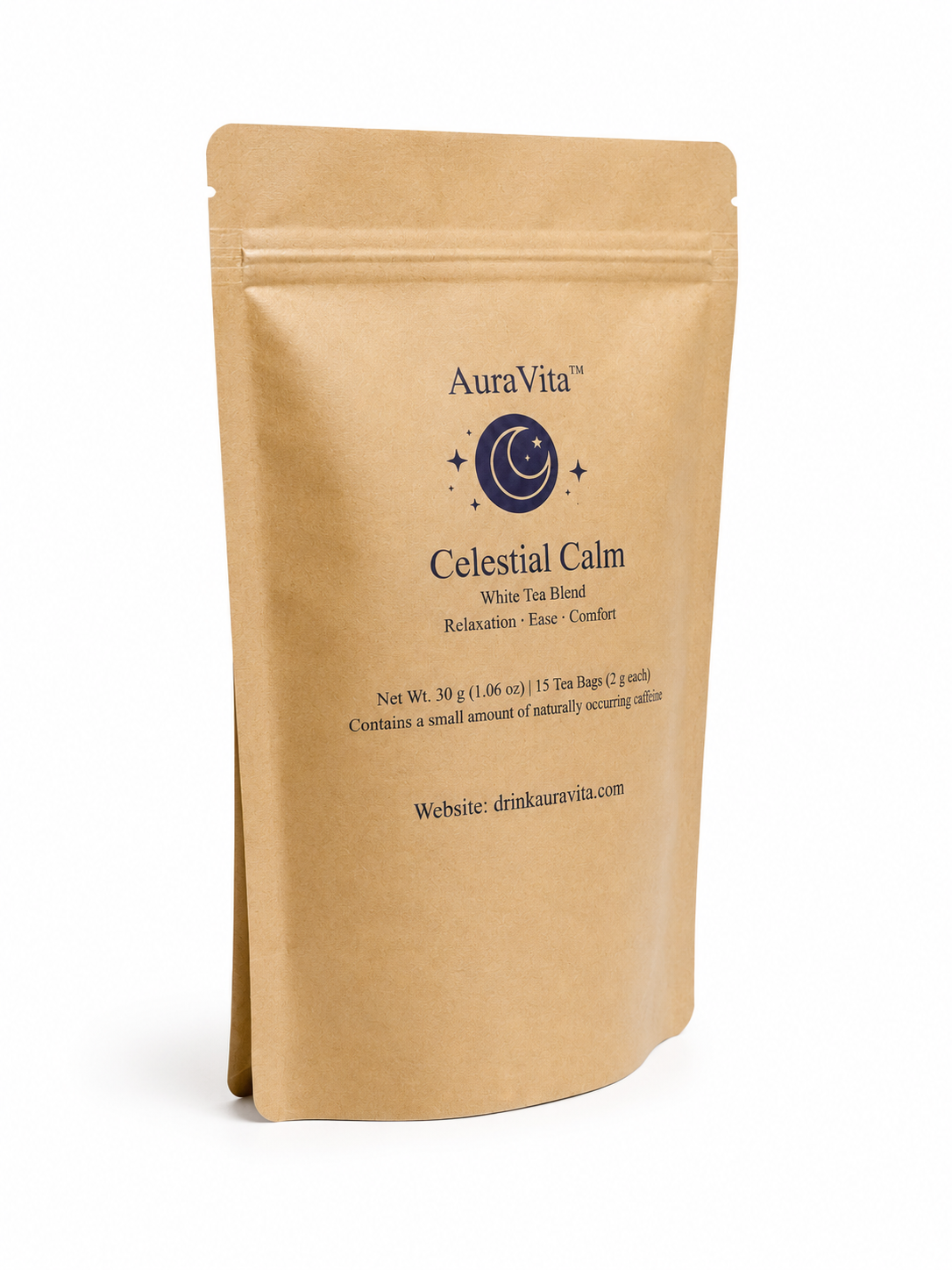 Celestial Calm — Herbal White Tea Blend