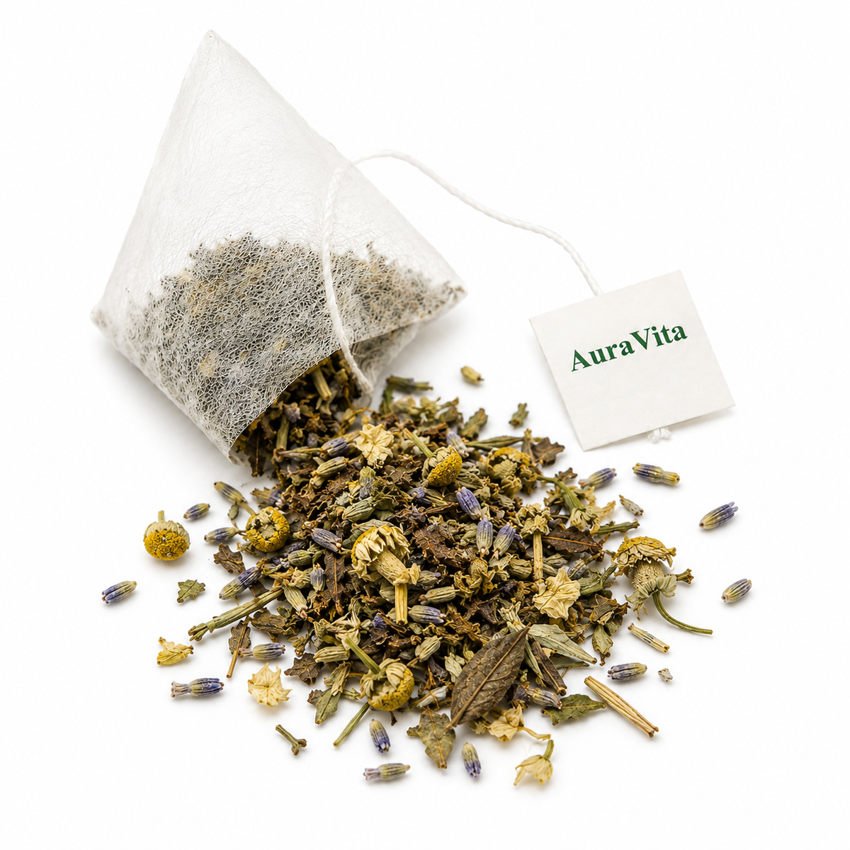 Celestial Calm — Herbal White Tea Blend