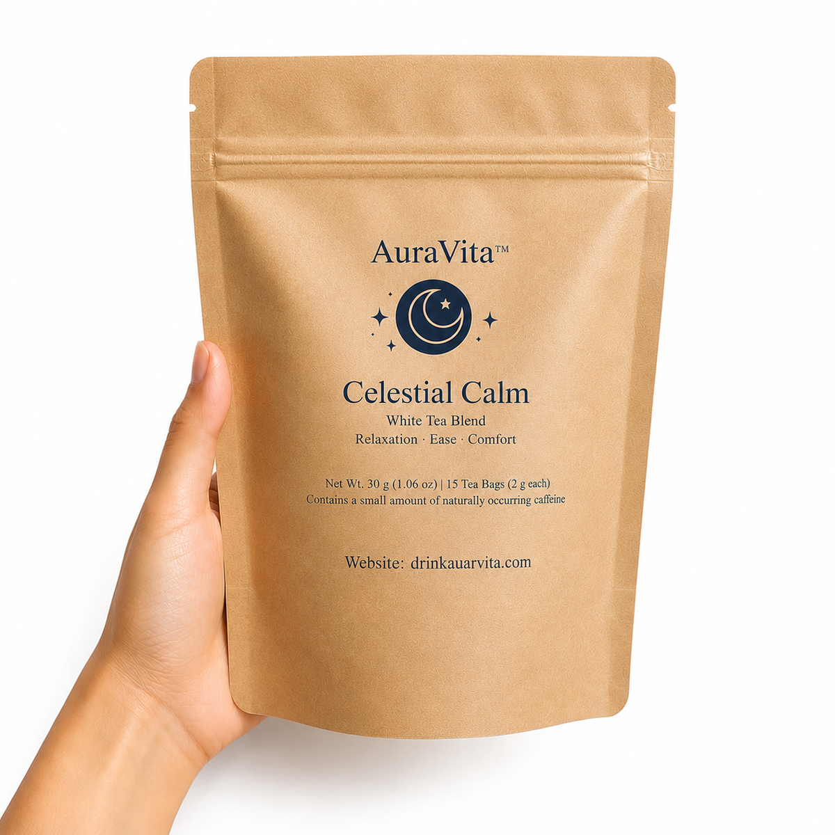 Celestial Calm — Herbal White Tea Blend